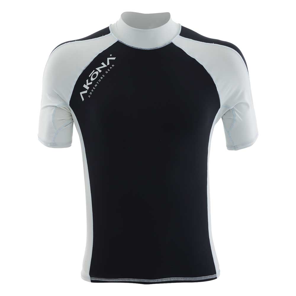 AKONA Rash Shirt Black/White S