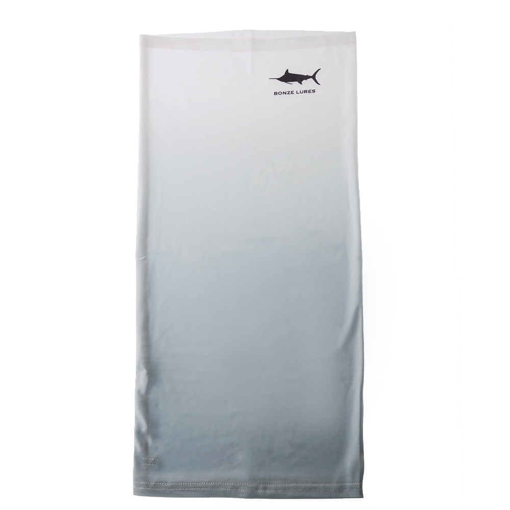 Bonze Face Shield and Neck Cover White/Grey