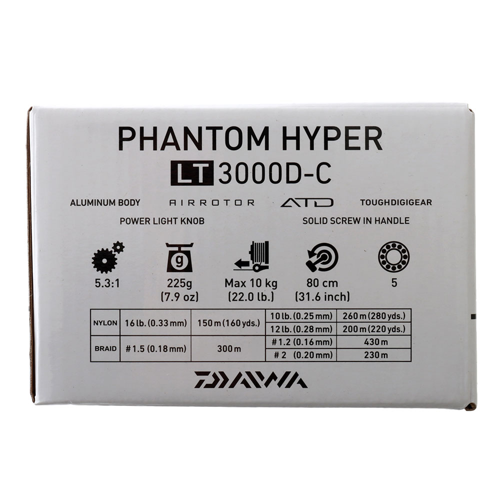 Daiwa Phantom LT 3000 Spinning Reel