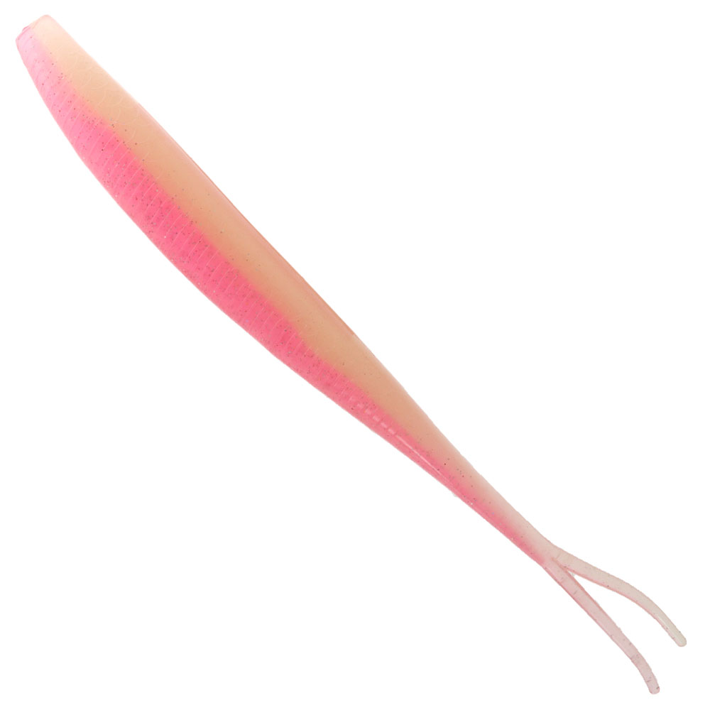 Catch Black Label Livies Jerkshad Soft Bait 10in Shady Lady Glow Qty 3