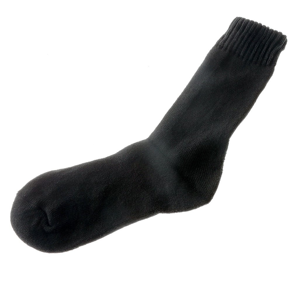 Womens Thermal Socks 3-Pack Size 5-10 Black