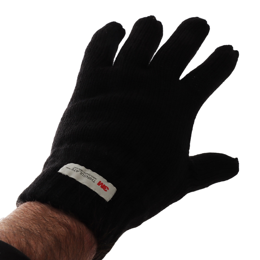 Adults Acrylic Thinsulate Knit Gloves S/M