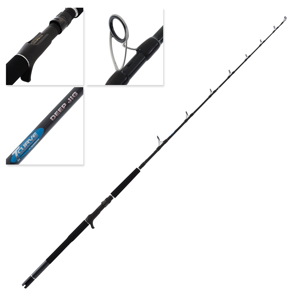 Shimano TCurve Overhead Deep Jig Rod 5ft 8in 37kg 2pc