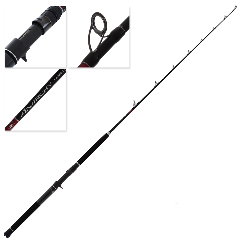shimano anarchy rod Baitcaster Fishing Rods Shimano Anarchy in action with