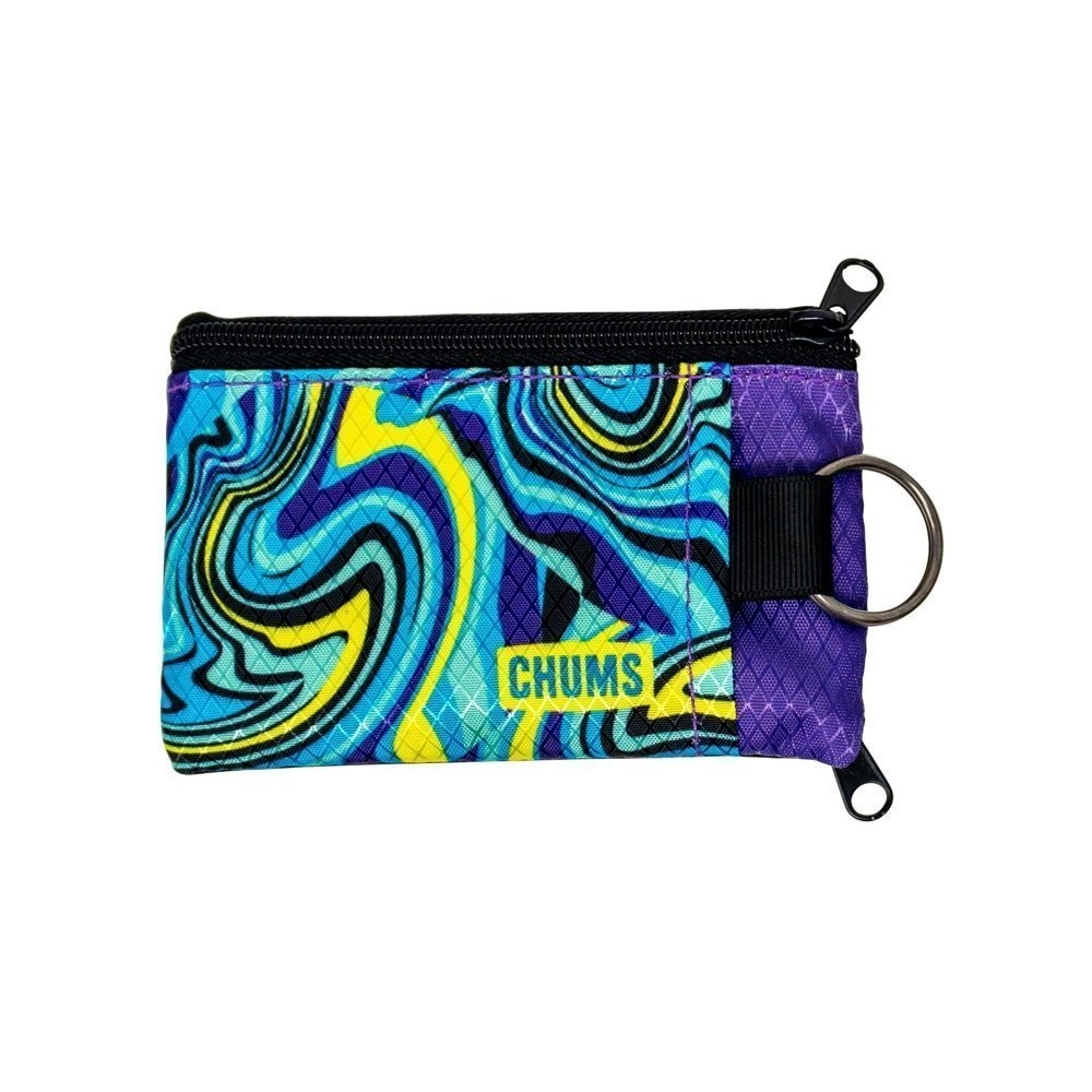 Chums Surfshorts Keyring Wallet with ID Window