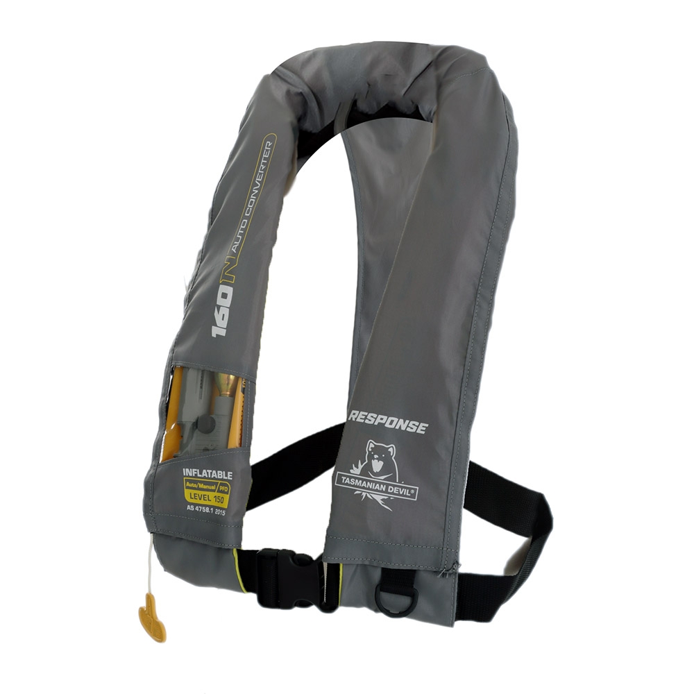 RESPONSE Level 160N Manual/Auto Inflatable Life Jacket Grey