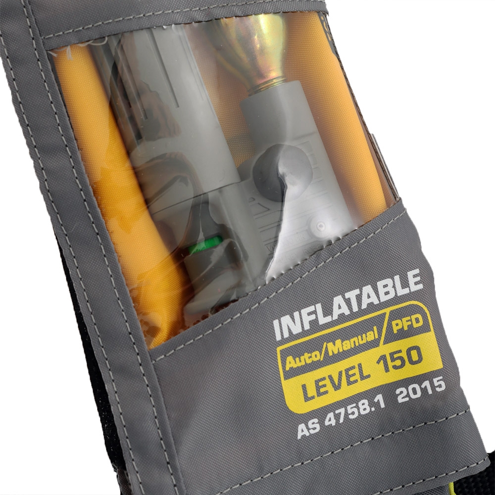 RESPONSE Level 160N Manual/Auto Inflatable Life Jacket Grey