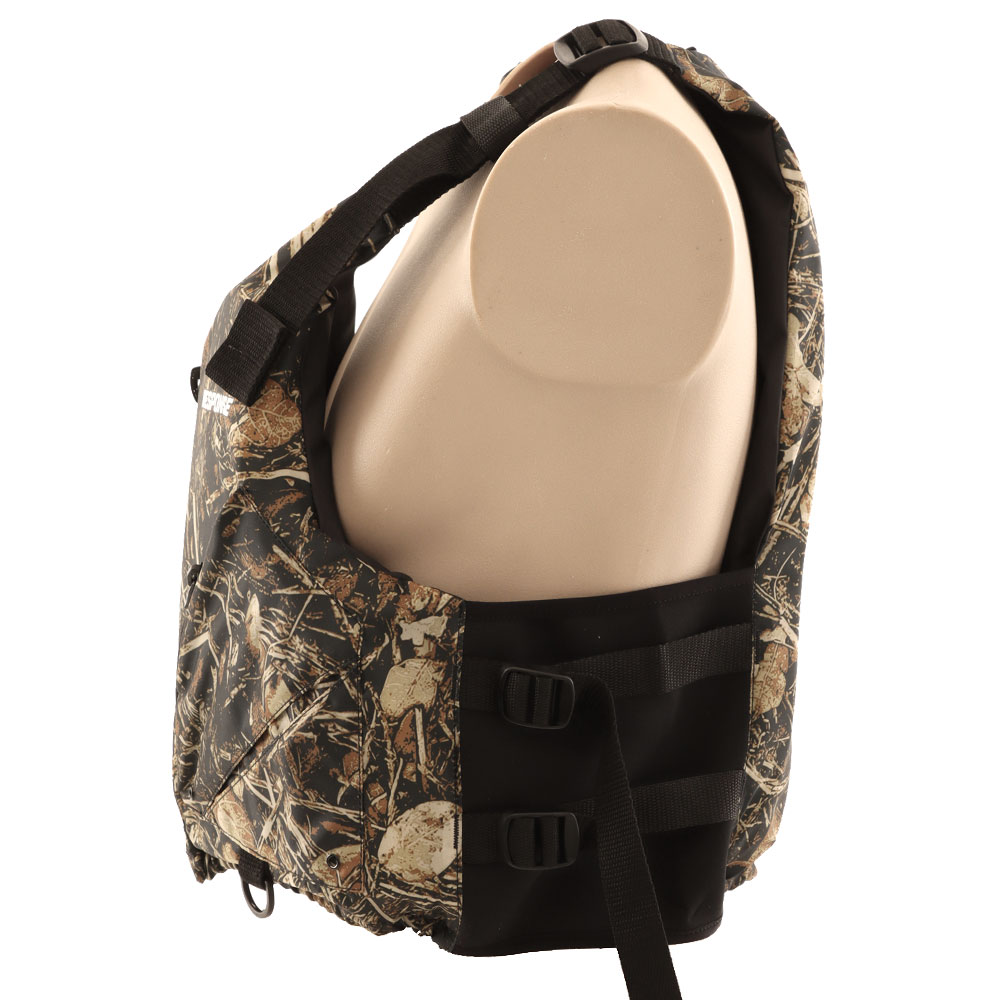 RESPONSE MF50S Level 50 Kayak Life Vest Camo 40kg and Up