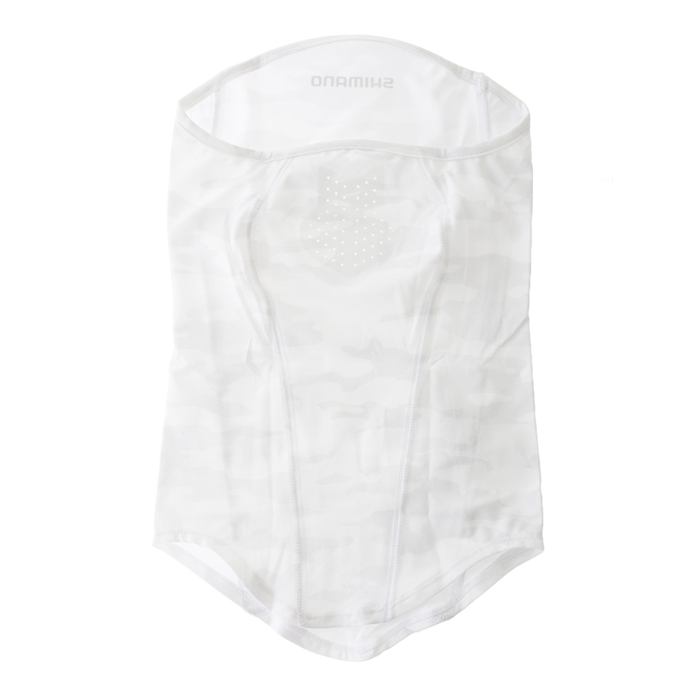 Shimano Sun Protection Neck Gaiter/Face Mask UPF50 White Camo