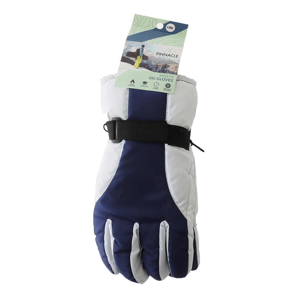 Adults Ski Gloves Blue S