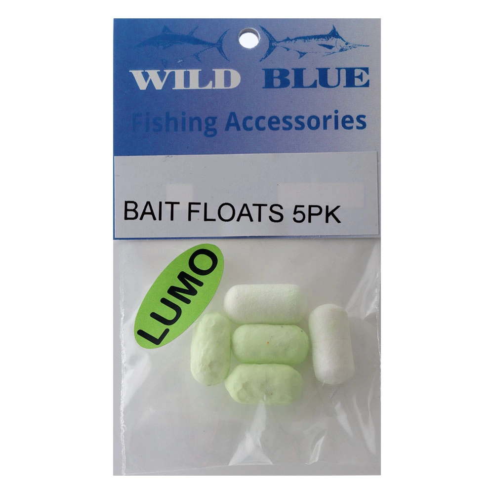 Wild Blue Tackle Bait Rig Float Lumo Qty 5 Wild Blue Tackle Bait Rig Float Lumo Qty 5