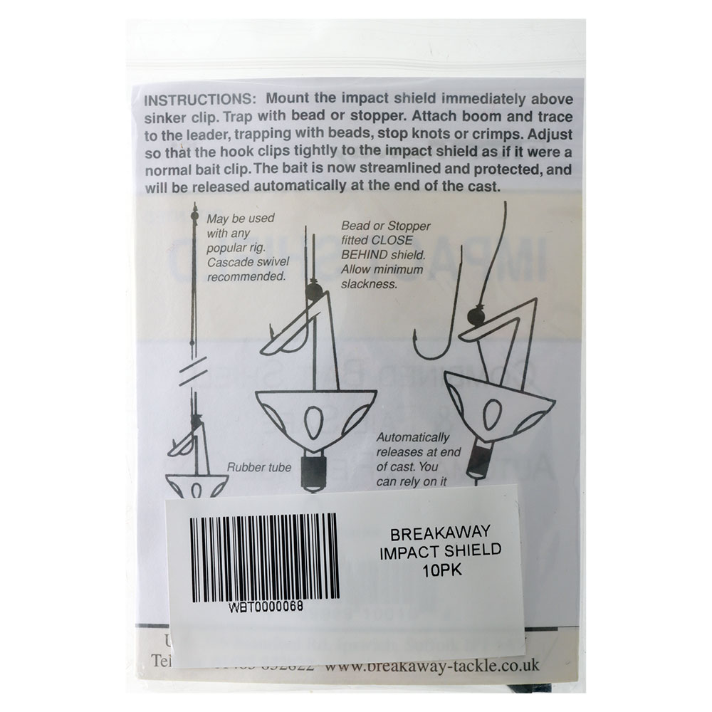 Breakaway Surfcasting Impact Shields Qty 10