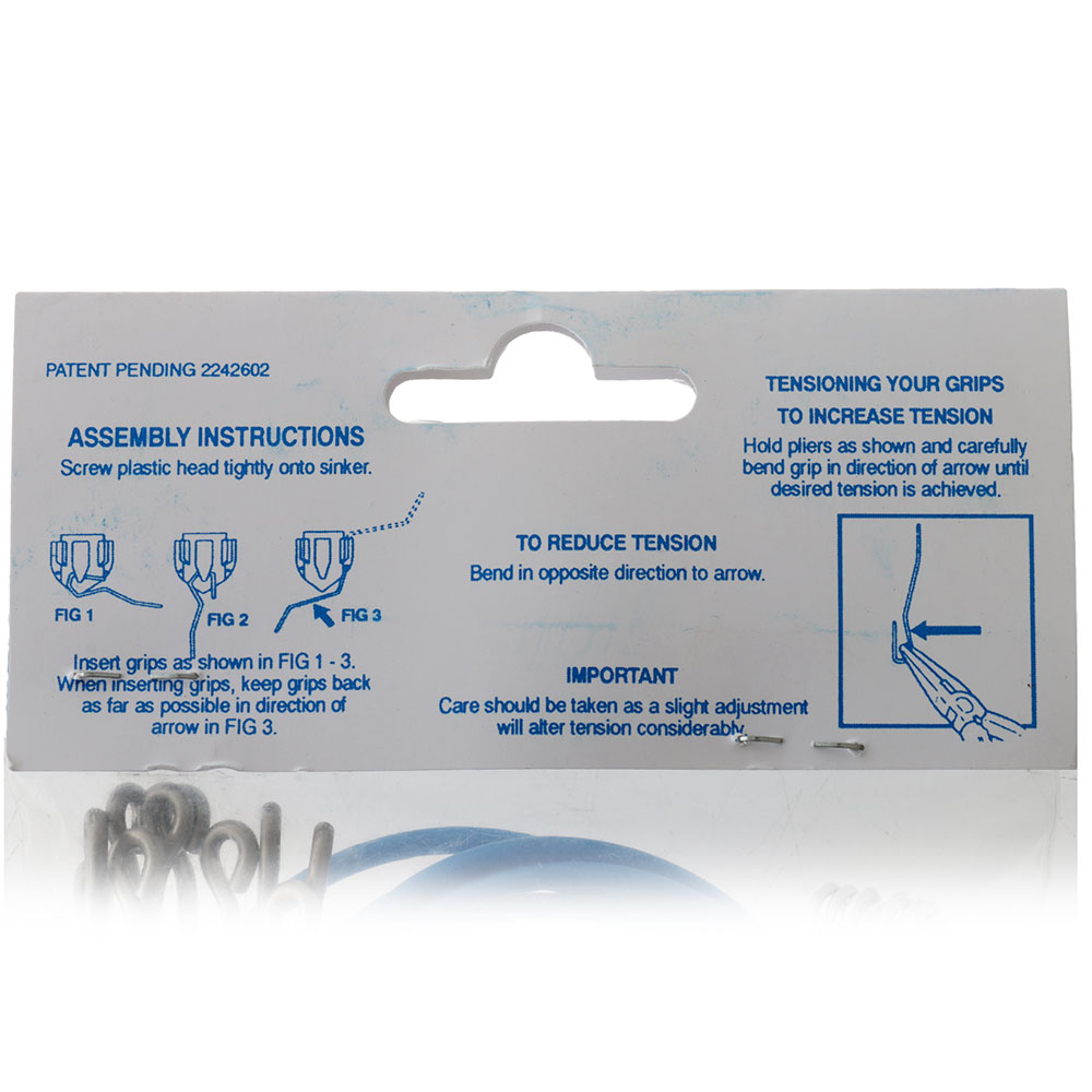 Gemini System 100+ Breakout Sinkers Assembly Kit with Standard Grips and Blue Heads