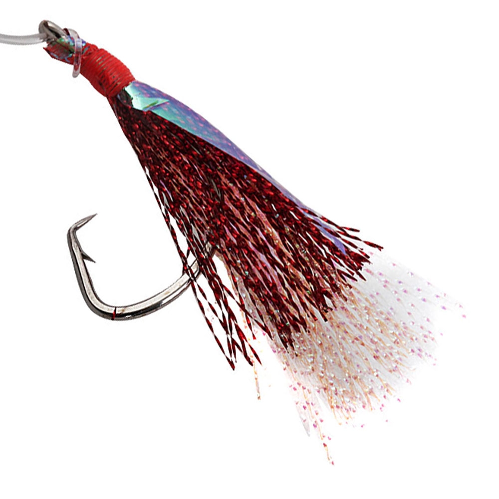 ManTackle Snapper Recurve Flasher Rig with Rig Holder 6/0