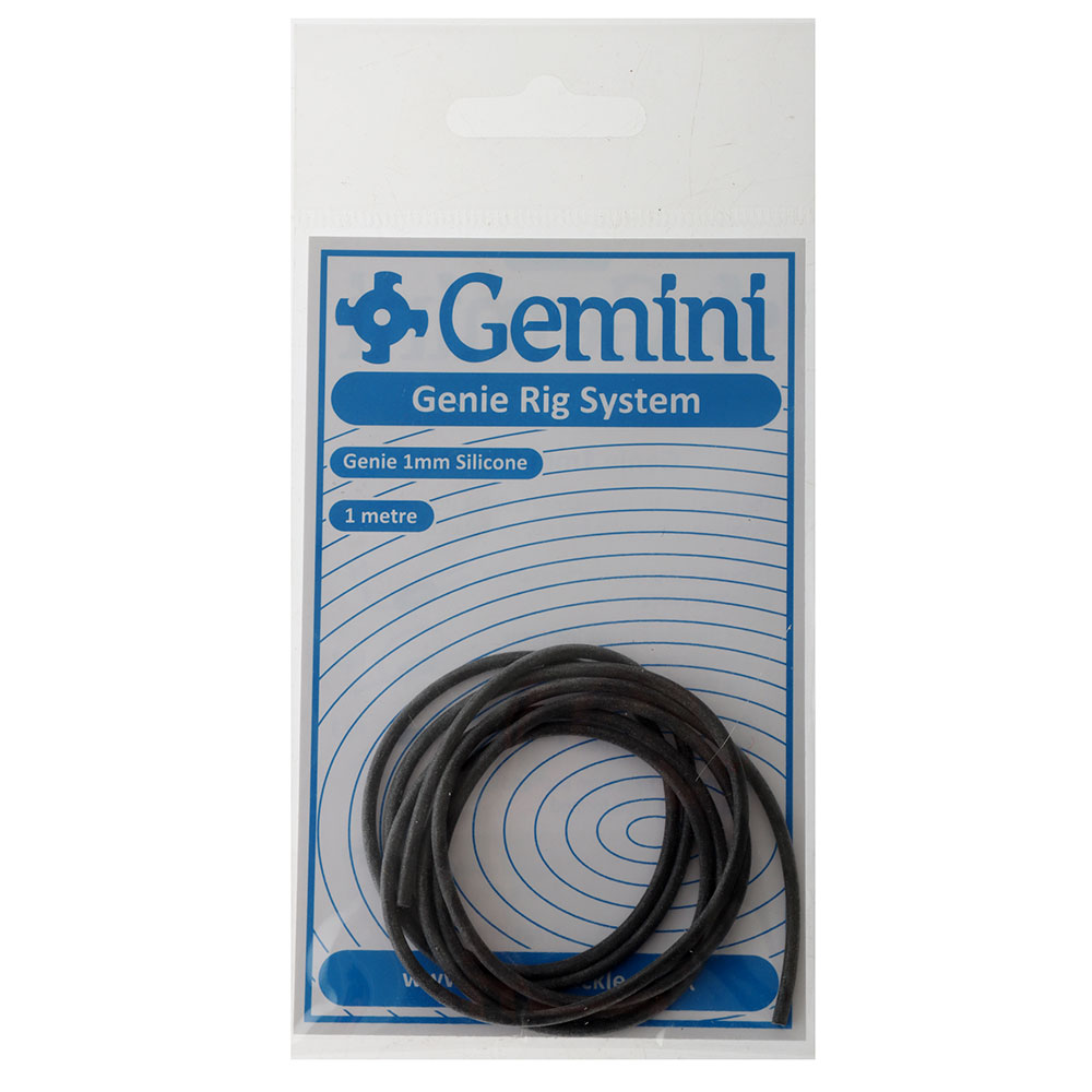 Gemini Genie Silicone Rig Tubing 1mm x 1m Black