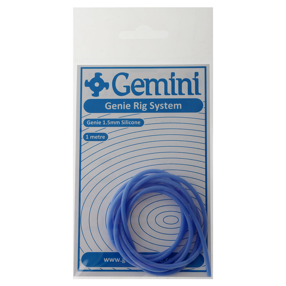 Gemini Genie Silicone Rig Tubing 1.5mm x 1m Blue