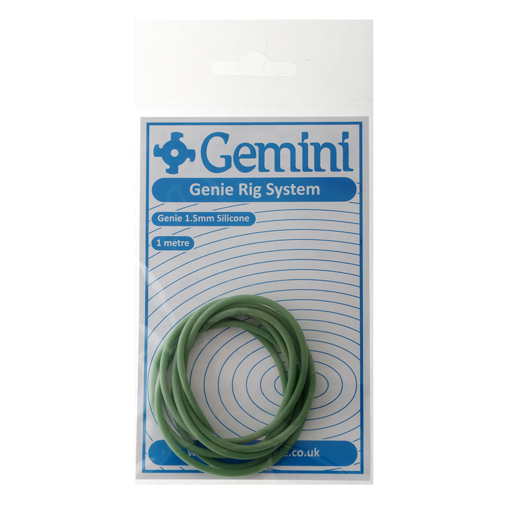 Gemini Genie Silicone Rig Tubing 1.5mm x 1m Green