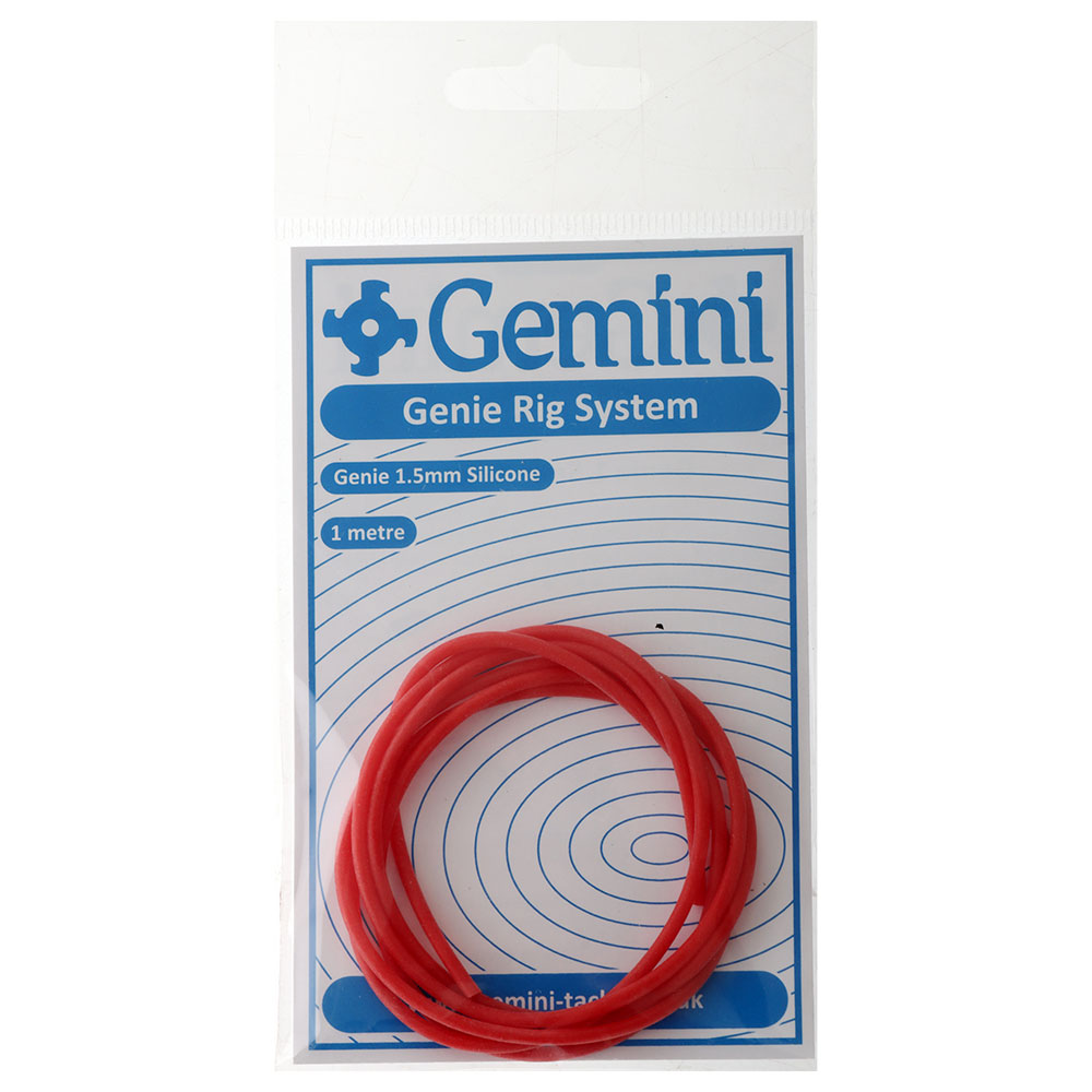 Gemini Genie Silicone Rig Tubing 1.5mm x 1m Red