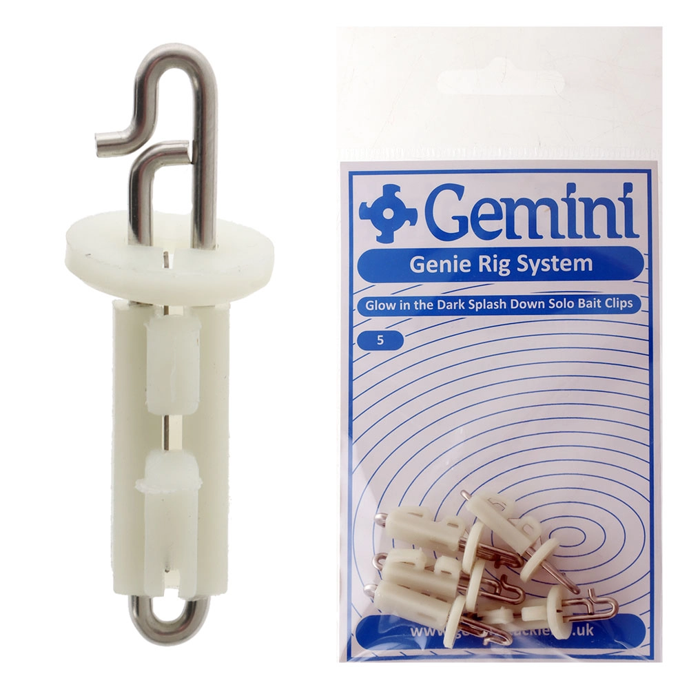 Gemini Splash Down Solo Bait Clip Glow In The Dark Gemini Splash Down Solo Bait Clip Glow In The Dark