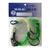 Wild Blue Tackle 3-Hook Puka Rig Green Skirt