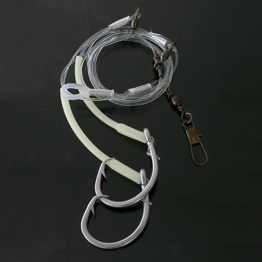 Wild Blue Tackle Puka Rig with Lumo Sleeve 14/0