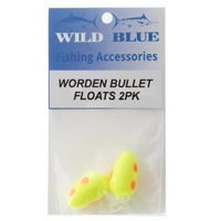 Wild Blue Tackle Wordens Bullet Floats Clown Qty 2 Thumbnail Wild Blue Tackle Wordens Bullet Floats Clown Qty 2