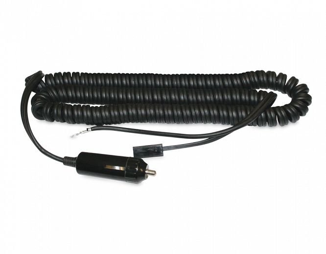 Hella Marine 2 Pole Power Plug with Spiral Cable
