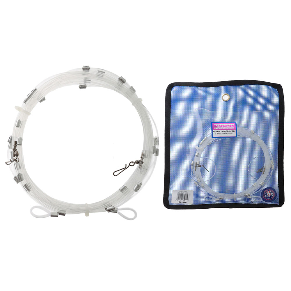 Nacsan 12 Hook Drone Longline Backbone 15m