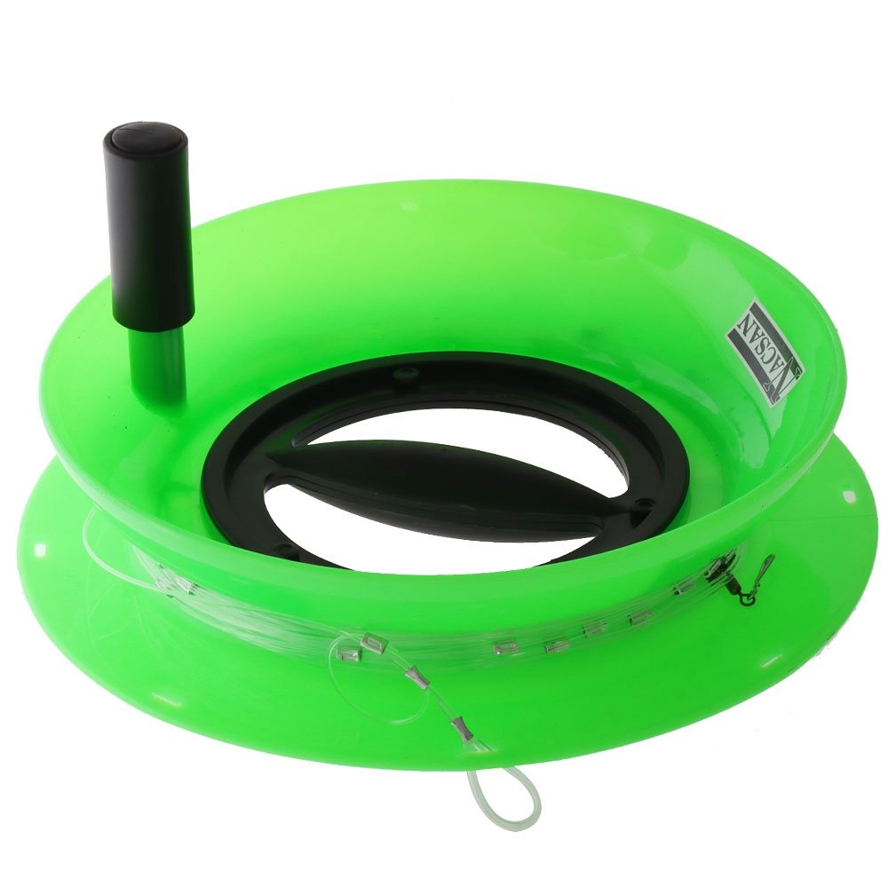 Nacsan 12 Hook Drone Longline on Handcaster