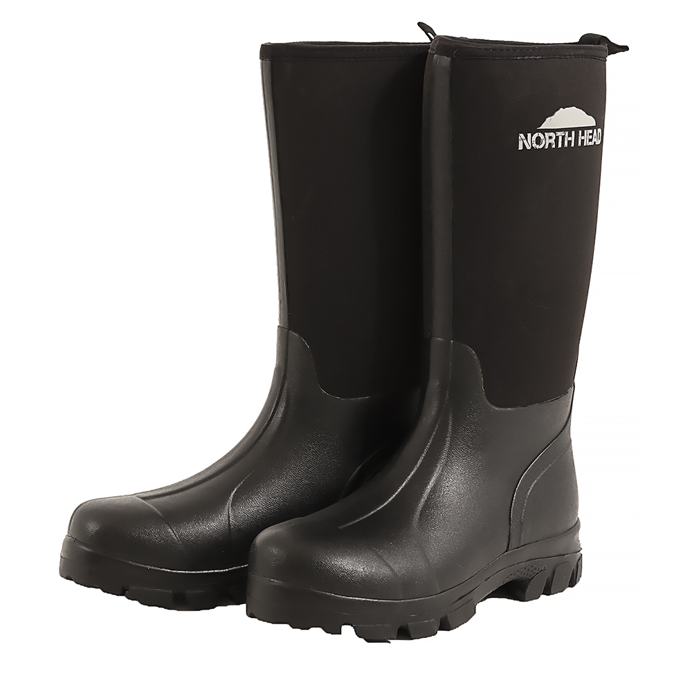 North Head Mahi Neoprene Gumboots Black UK10 / US10.5