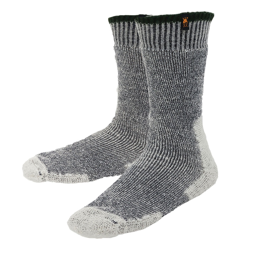 Swazi Merino Farm Mens Socks Green L / US8.5-11.5