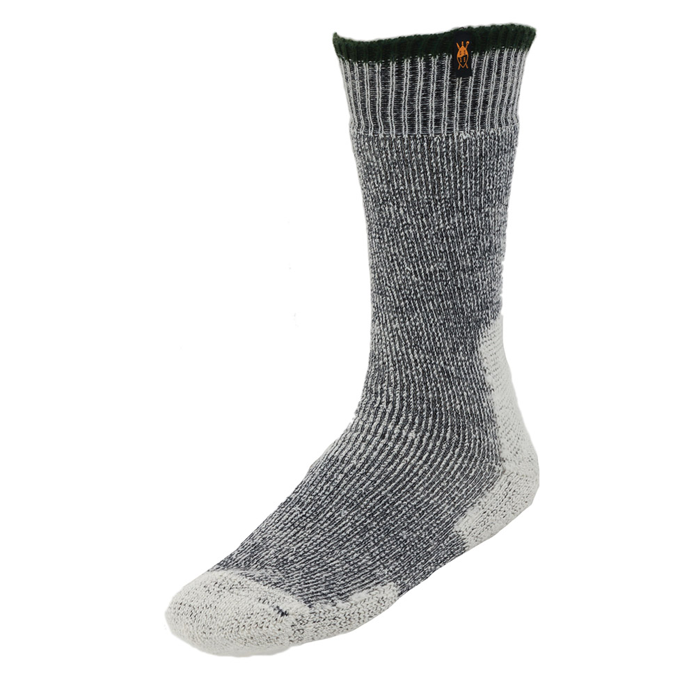 Swazi Merino Farm Mens Socks Green L / US8.5-11.5
