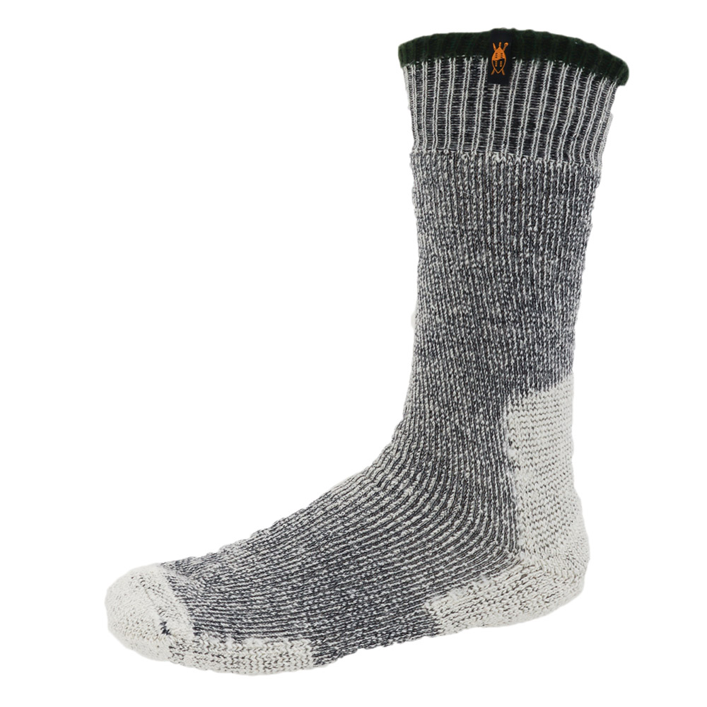 Swazi Merino Farm Mens Socks Green L / US8.5-11.5
