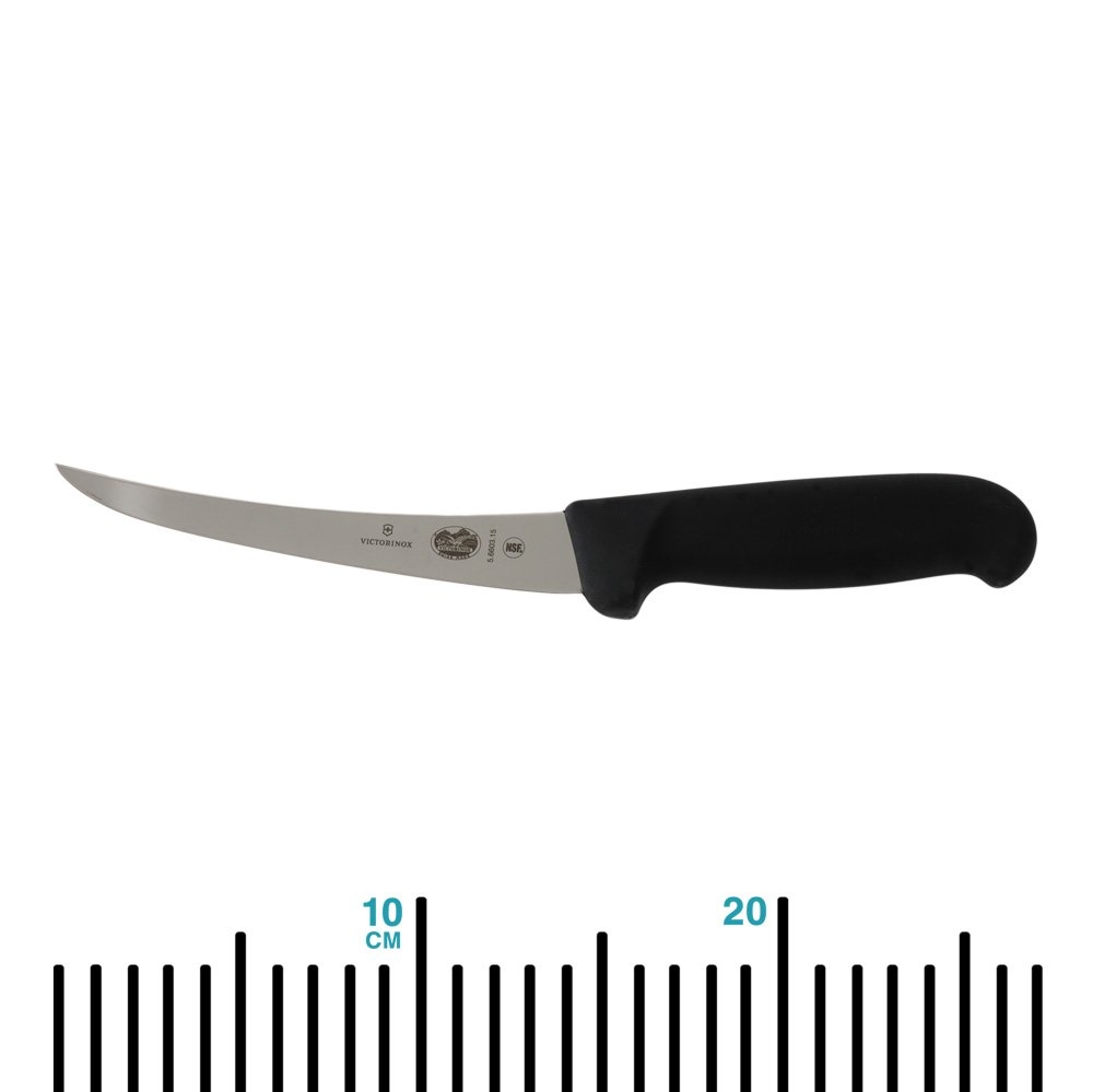 Victorinox Fibrox Boning Knife Black 15cm