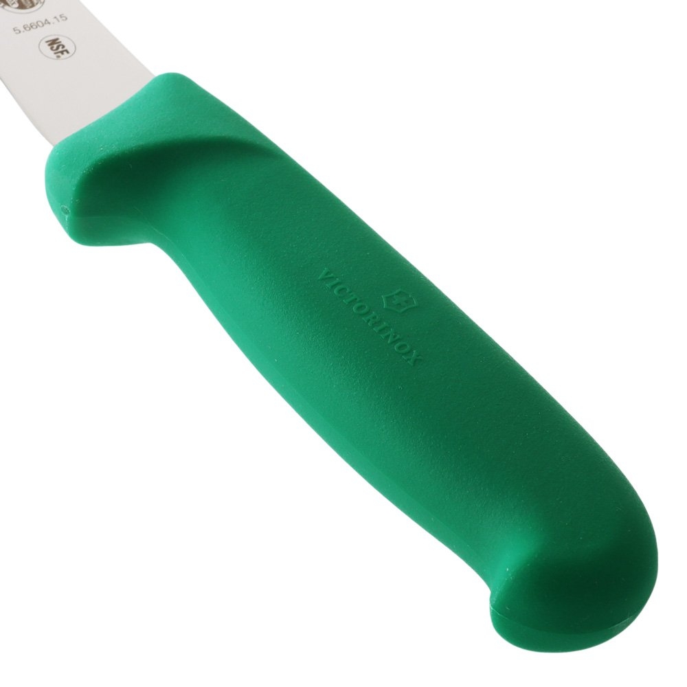 Victorinox Fibrox Boning Knife Green 15cm