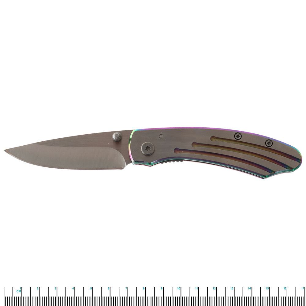 Folding Pocket Knife with Stainless Steel Handle 7cm