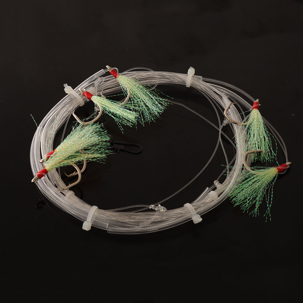 Nacsan Deluxe Drone Line Traces with Hooks 7.5m