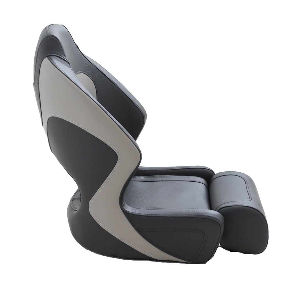 Springfield Deluxe Sport Flip-Up Boat Seat Charcoal/Grey