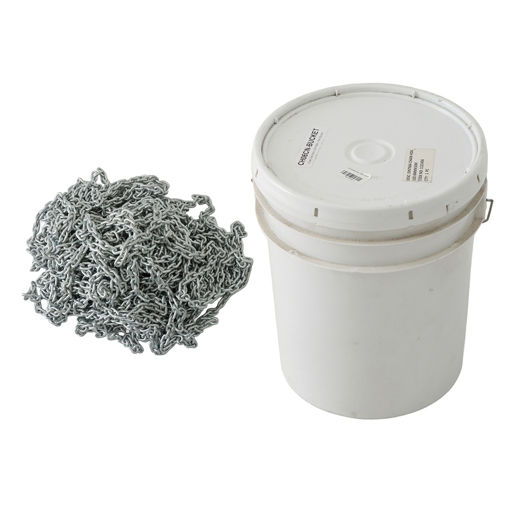 Galvanised Chain Bucket 6mm DIN 766A x 50m