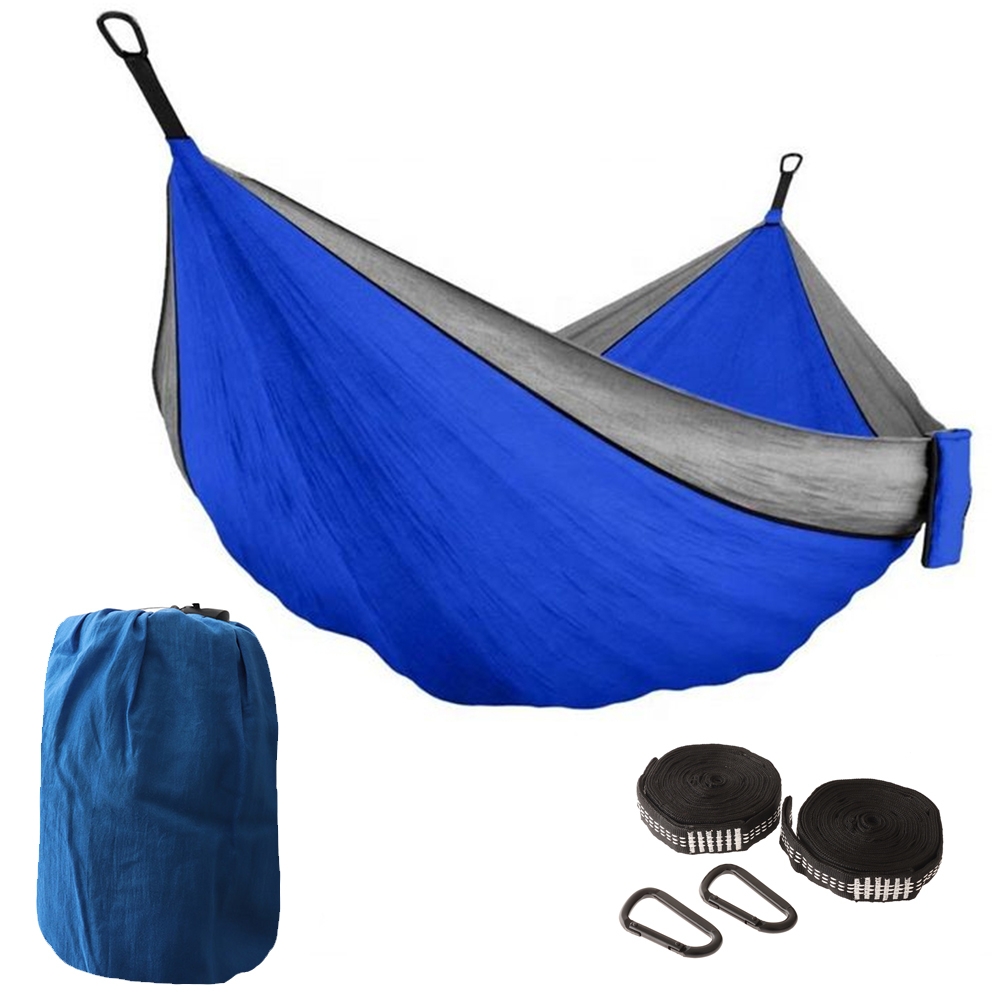 Double Camping Hammock XL Blue