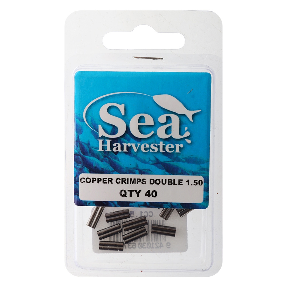 Sea Harvester Double Barrel Copper Crimp Sleeves