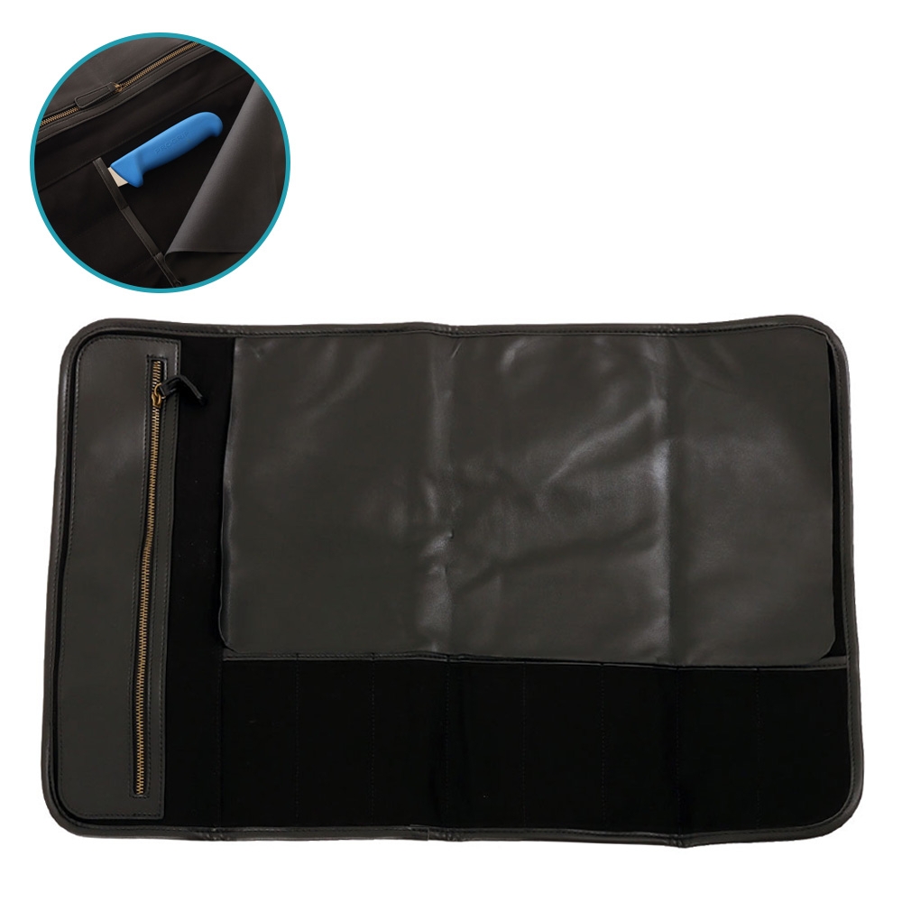 Duel Knives 6 Pocket Knife Roll Bag