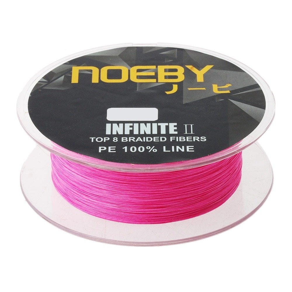 NOEBY Infinite II X8 8-Strand PE Braid Pink 300m 