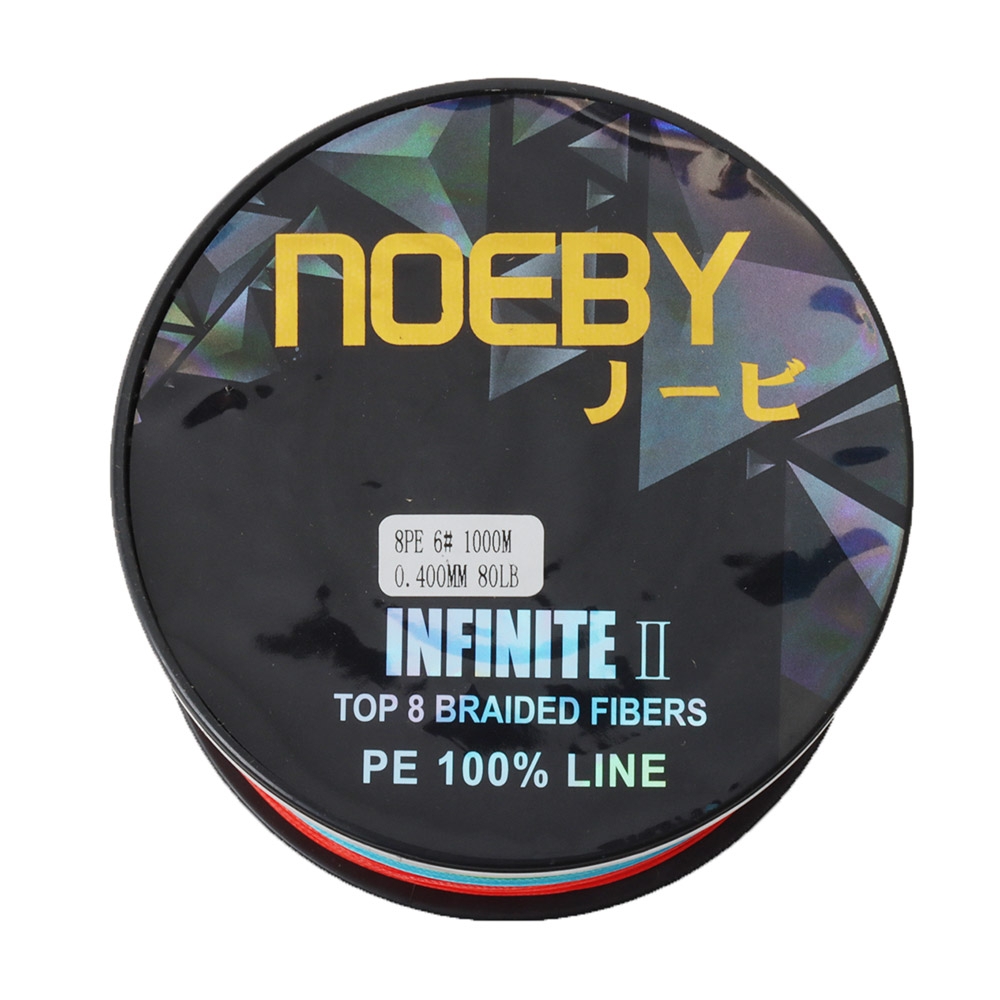 NOEBY Infinite II X8 PE Braid Multi-Colour 1000m 80lb