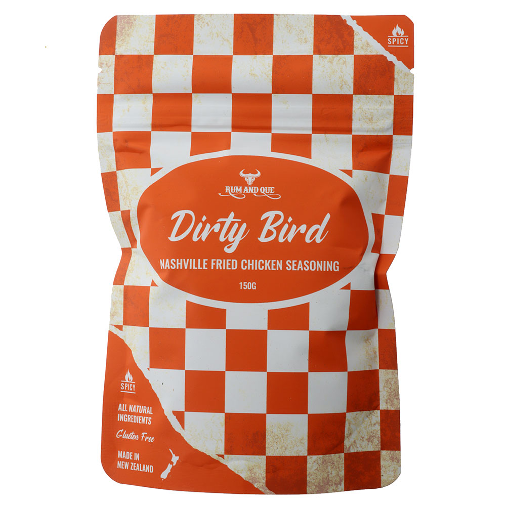 Rum and Que Dirty Bird Nashville Fried Chicken Seasoning 150g