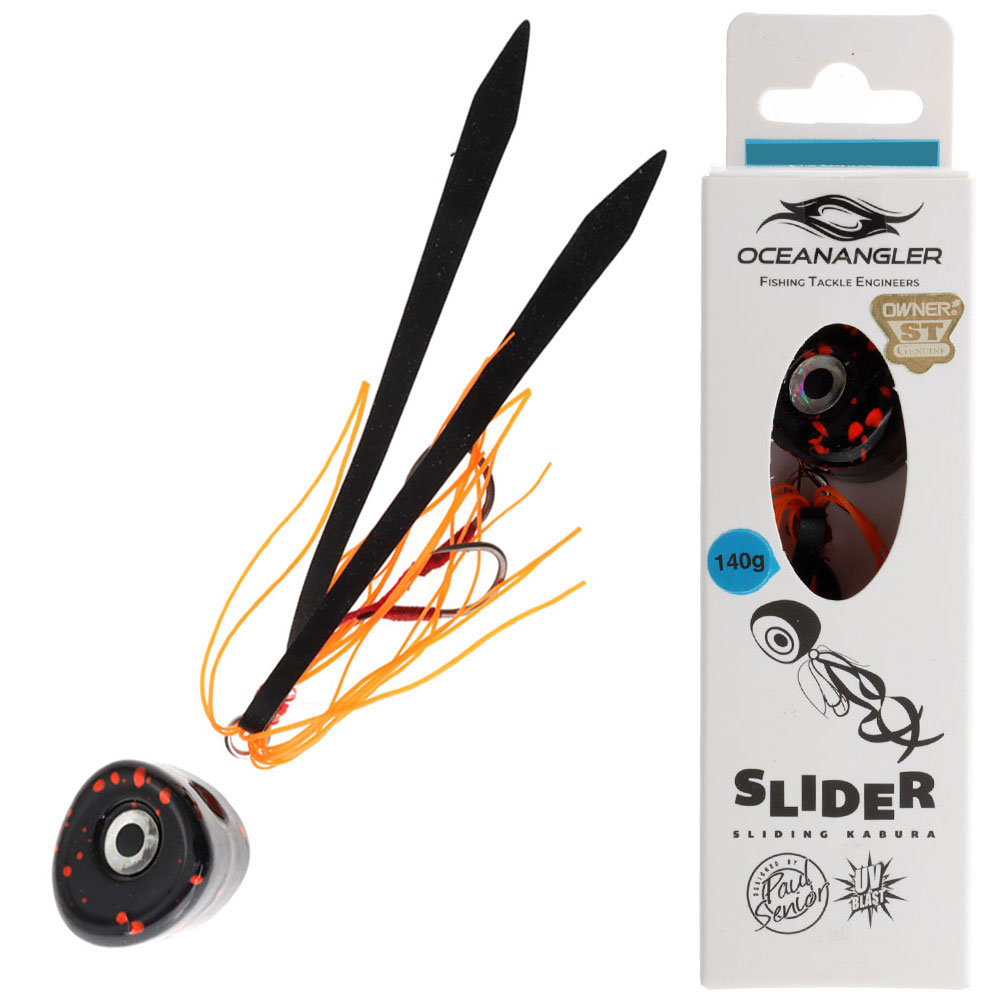 Ocean Angler Slider Rig 140g Orange/Black