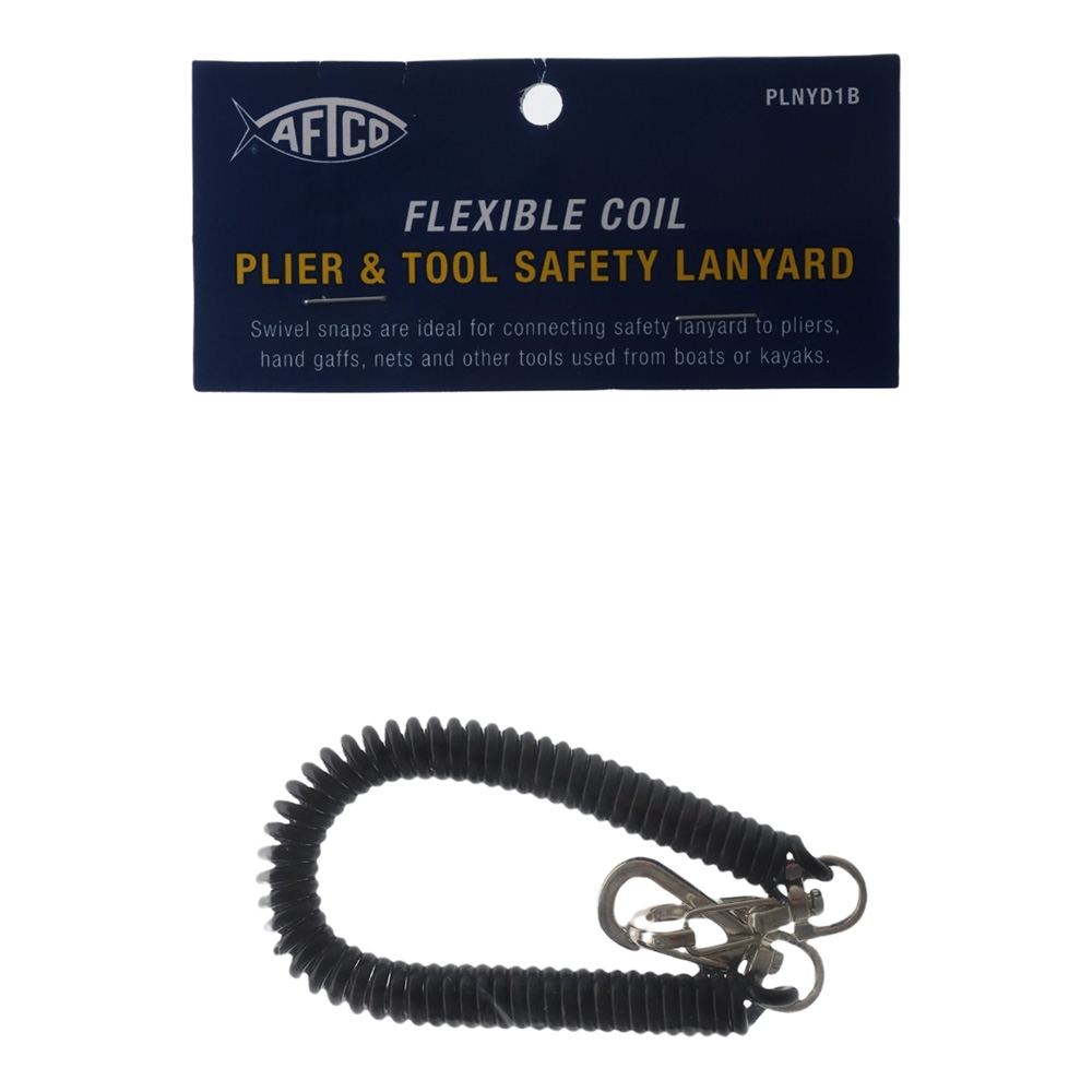 AFTCO Flexible Coil Lanyard for Pliers