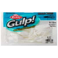 Berkley Gulp Saltwater Squid Vicious Soft Bait 15cm Pearl White Thumbnail Berkley Gulp Saltwater Squid Vicious Soft Bait 15cm Pearl White