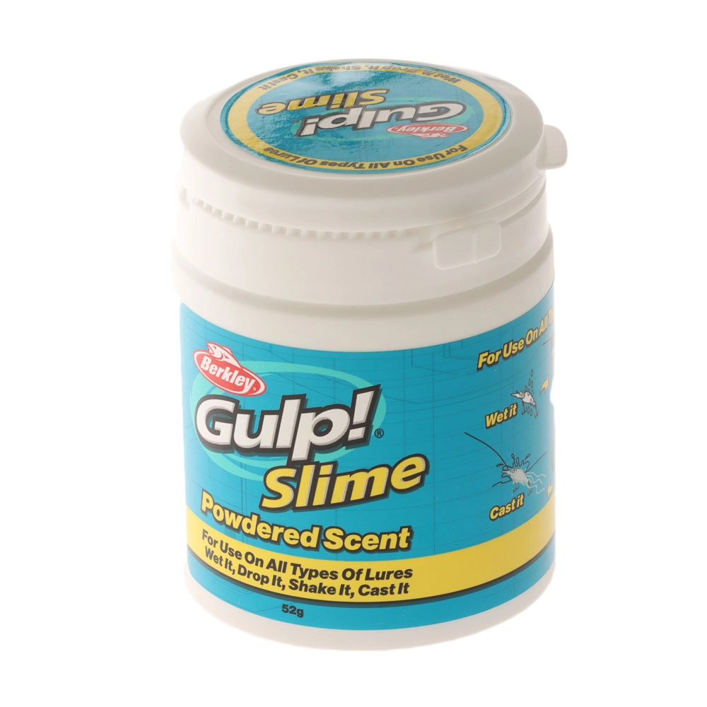 Berkley Gulp Slime Powdered Scent for Jigs Lures and Softbait 52g Berkley Gulp Slime Powdered Scent for Jigs Lures and Softbait 52g