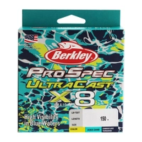 Berkley ProSpec X8 UltraCast Braid Aqua Camo 150m Thumbnail Berkley ProSpec X8 UltraCast Braid Aqua Camo 150m